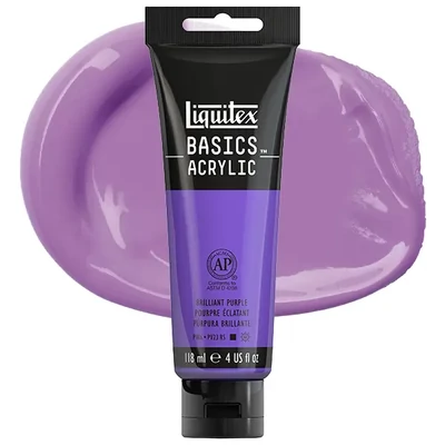 Liquitex Basics vopsea acrilică, 118 ml - 590, purple brilliant