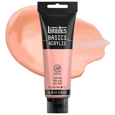Liquitex Basics vopsea acrilică, 118 ml - 810, light pink