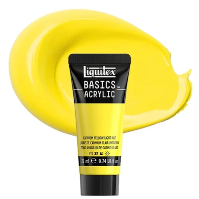 Vopsea acrilică Liquitex Basics, 22 ml - 159, cadmium yellow light hue