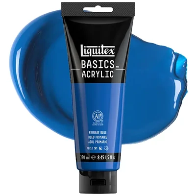 Liquitex Basics vopsea acrilică, 250 ml - 420, primary blue