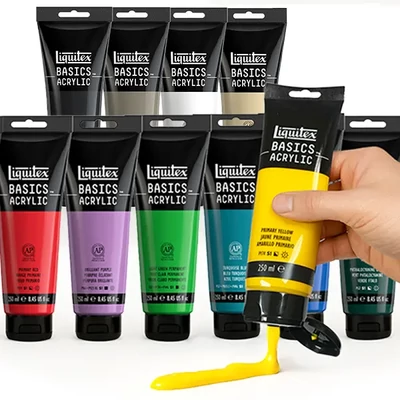 Liquitex Basics vopsea acrilică, 250 ml - în culori diferite