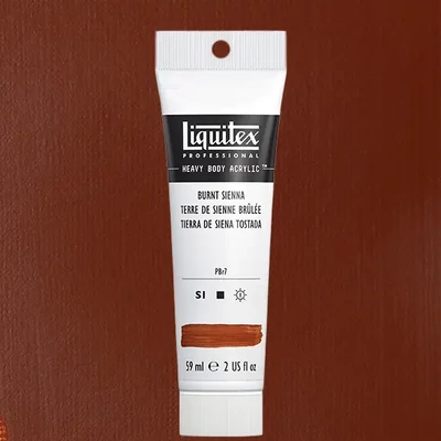Liquitex Heavy Body vopsea acrilică, 59 ml - 127, burnt sienna