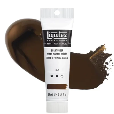 Liquitex Heavy Body vopsea acrilică, 59 ml - 128, burnt umber