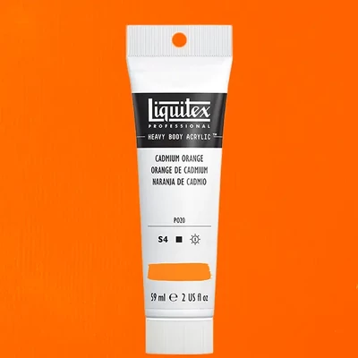 Liquitex Heavy Body vopsea acrilică, 59 ml - 150, cadmium orange
