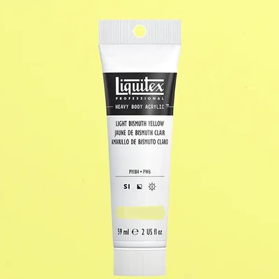 Liquitex Heavy Body vopsea acrilică, 59 ml - 156, light bismuth yellow