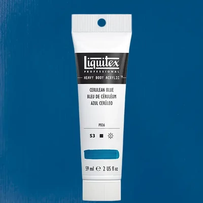 Liquitex Heavy Body vopsea acrilică, 59 ml - 164, cerulean blue