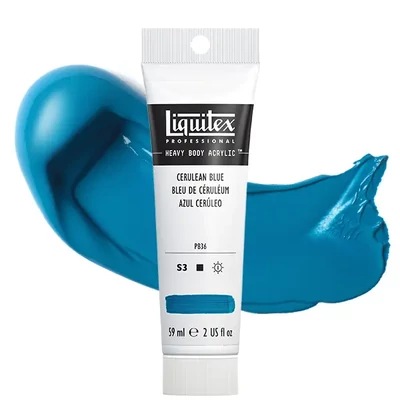 Liquitex Heavy Body vopsea acrilică, 59 ml - 164, cerulean blue