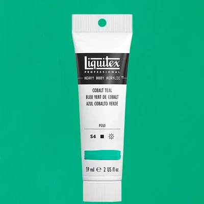 Liquitex Heavy Body vopsea acrilică, 59 ml - 172, cobalt teal