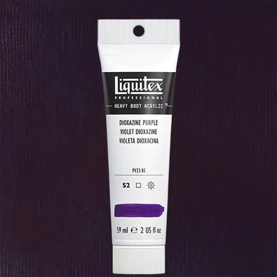 Liquitex Heavy Body vopsea acrilică, 59 ml - 186, dioxazine purple