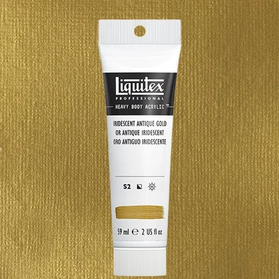 Liquitex Heavy Body vopsea acrilică, 59 ml - 237, iridescent antique gold