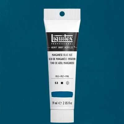 Liquitex Heavy Body vopsea acrilică, 59 ml - 275, manganese blue hue