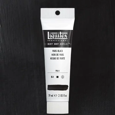 Liquitex Heavy Body vopsea acrilică, 59 ml - 276, mars black