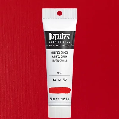 Liquitex Heavy Body vopsea acrilică, 59 ml - 292, naphthol crimson