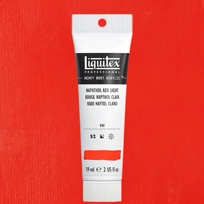 Liquitex Heavy Body vopsea acrilică, 59 ml - 294, naphthol red light
