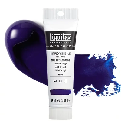 Liquitex Heavy Body vopsea acrilică, 59 ml - 314, phthalocyanine blue red shade