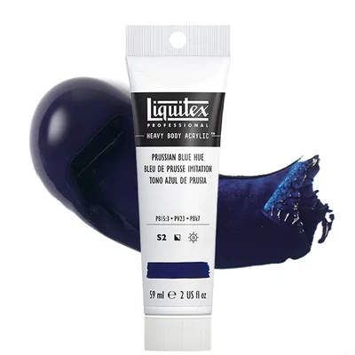 Liquitex Heavy Body vopsea acrilică, 59 ml - 320, prussian blue hue
