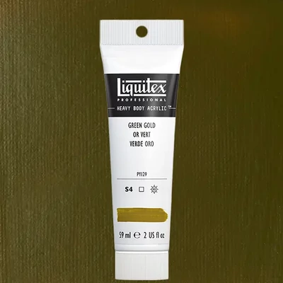 Liquitex Heavy Body vopsea acrilică, 59 ml - 325, green gold