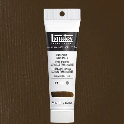 Liquitex Heavy Body vopsea acrilică, 59 ml - 333, transparent raw umber