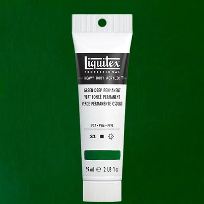 Liquitex Heavy Body vopsea acrilică, 59 ml - 350, green deep permanent