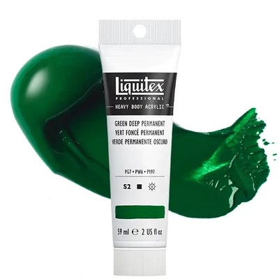 Liquitex Heavy Body vopsea acrilică, 59 ml - 350, green deep permanent