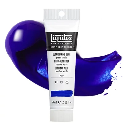 Liquitex Heavy Body vopsea acrilică, 59 ml - 380, ultramarine blue green shade