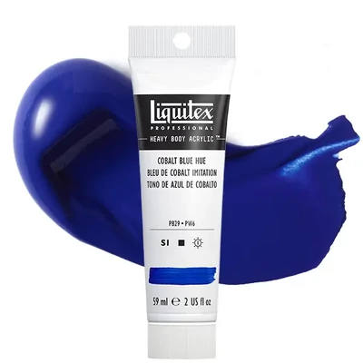 Liquitex Heavy Body vopsea acrilică, 59 ml - 381, cobalt blue hue