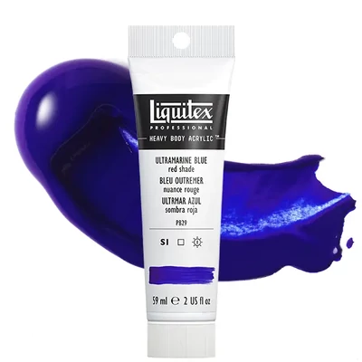 Liquitex Heavy Body vopsea acrilică, 59 ml - 382, ultramarine blue red shade