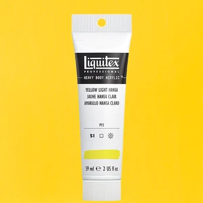 Liquitex Heavy Body vopsea acrilică, 59 ml - 411, yellow light hansa