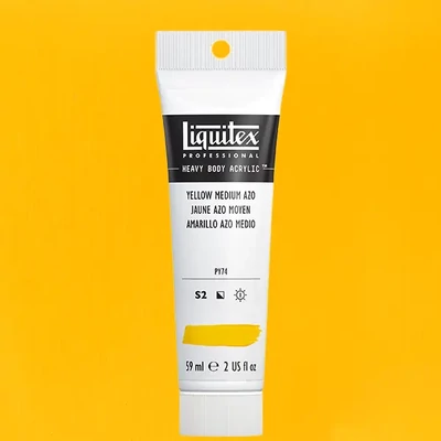 Liquitex Heavy Body vopsea acrilică, 59 ml - 412, yellow medium azo