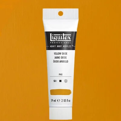 Liquitex Heavy Body vopsea acrilică, 59 ml - 416, yellow oxide