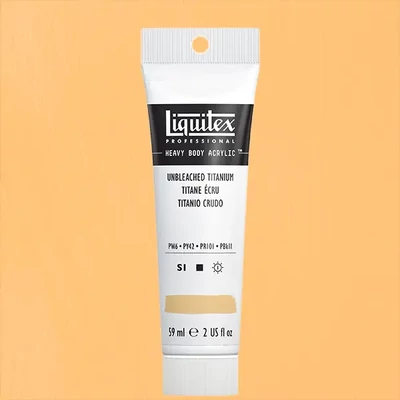 Liquitex Heavy Body vopsea acrilică, 59 ml - 434, unbleached titanium