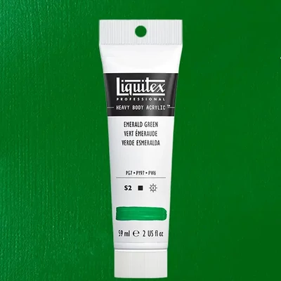 Liquitex Heavy Body vopsea acrilică, 59 ml - 450, emerald green