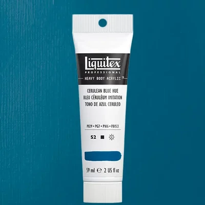 Liquitex Heavy Body vopsea acrilică, 59 ml - 470, cerulean blue hue