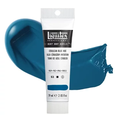 Liquitex Heavy Body vopsea acrilică, 59 ml - 470, cerulean blue hue