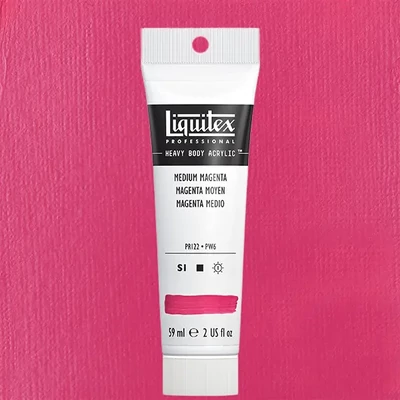 Liquitex Heavy Body vopsea acrilică, 59 ml - 500, medium magenta