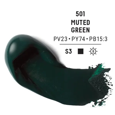 Liquitex Heavy Body vopsea acrilică, 59 ml - 501, muted green