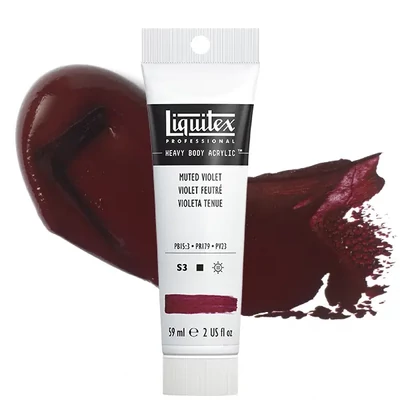 Liquitex Heavy Body vopsea acrilică, 59 ml - 502, muted violet
