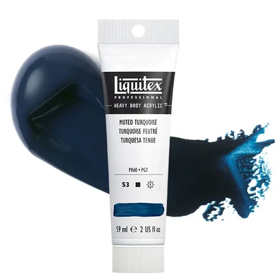 Liquitex Heavy Body vopsea acrilică, 59 ml - 503, muted turquoise