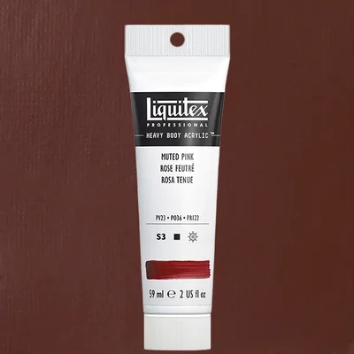 Liquitex Heavy Body vopsea acrilică, 59 ml - 504, muted pink