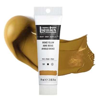 Liquitex Heavy Body vopsea acrilică, 59 ml - 530, bronze yellow