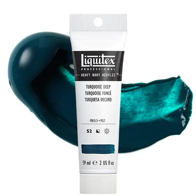 Liquitex Heavy Body vopsea acrilică, 59 ml - 561, turquoise deep