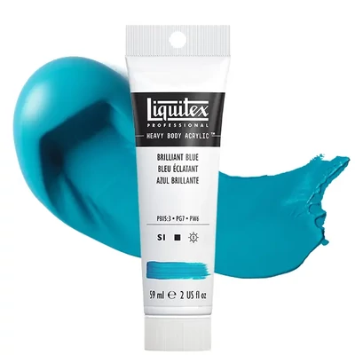 Liquitex Heavy Body vopsea acrilică, 59 ml - 570, brilliant blue