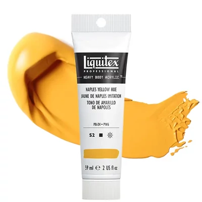 Liquitex Heavy Body vopsea acrilică, 59 ml - 601, naples yellow hue