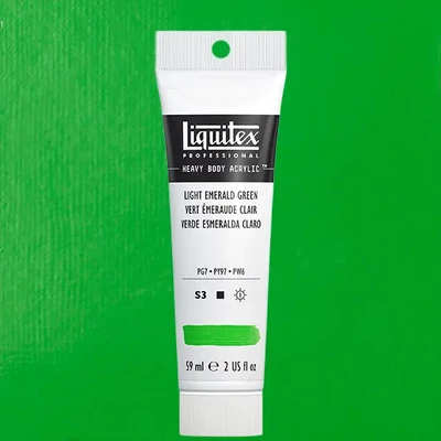 Liquitex Heavy Body vopsea acrilică, 59 ml - 650, light emerald green