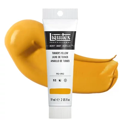 Liquitex Heavy Body vopsea acrilică, 59 ml - 730, turner's yellow