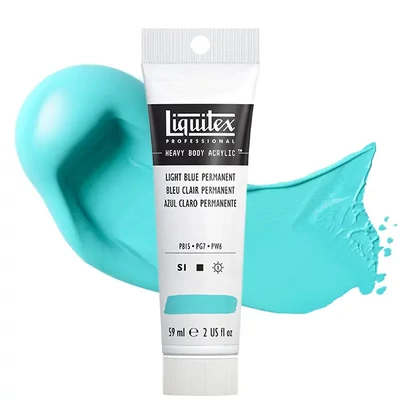 Liquitex Heavy Body vopsea acrilică, 59 ml - 770, light blue permanent