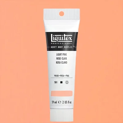 Liquitex Heavy Body vopsea acrilică, 59 ml - 810, light portrait pink