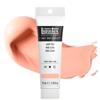 Liquitex Heavy Body vopsea acrilică, 59 ml - 810, light portrait pink
