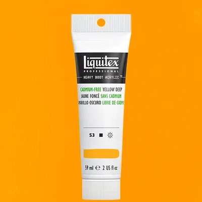 Liquitex Heavy Body vopsea acrilică, 59 ml - 891, cadmium-free yellow deep
