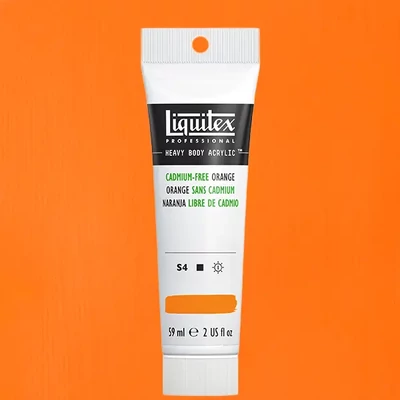 Liquitex Heavy Body vopsea acrilică, 59 ml - 892, cadmium-free orange